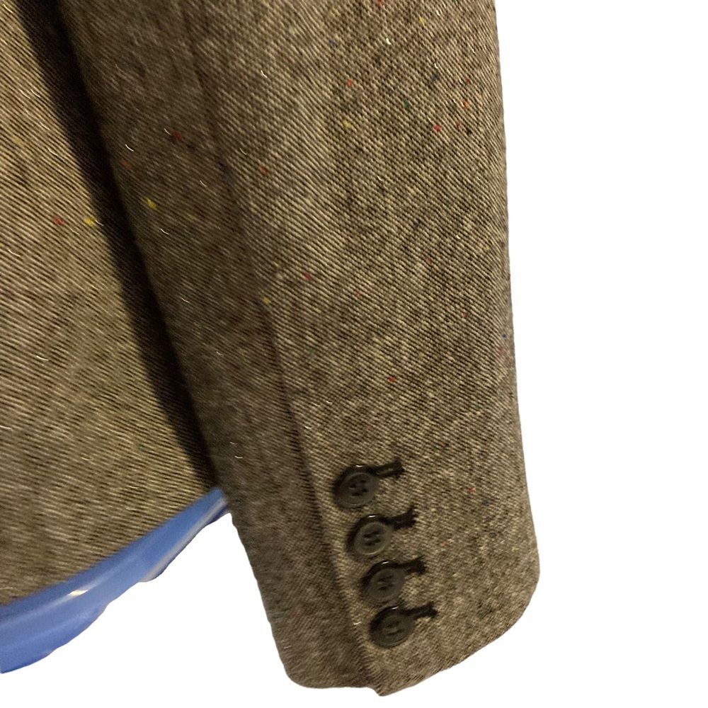 Style & Co blazer coat tweed wool blend metallic threads lined women’s size 12 - Picture 10 of 14